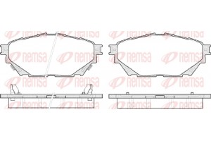 Remsa Σετ τακάκια, Δισκόφρενα - 1544.04