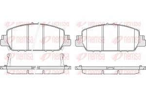 Remsa Σετ τακάκια, Δισκόφρενα - 1548.02
