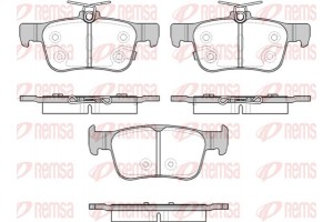Remsa Σετ τακάκια, Δισκόφρενα - 1551.32