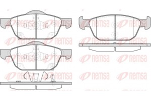 Remsa Σετ τακάκια, Δισκόφρενα - 1552.02