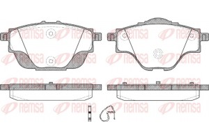 Remsa Σετ τακάκια, Δισκόφρενα - 1557.00