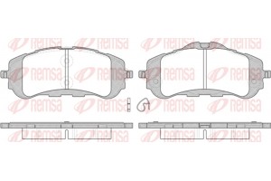 Remsa Σετ τακάκια, Δισκόφρενα - 1559.00