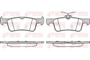 Remsa Σετ τακάκια, Δισκόφρενα - 1563.20