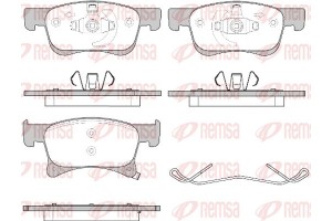 Remsa Σετ τακάκια, Δισκόφρενα - 1580.02