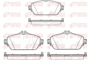 Remsa Σετ τακάκια, Δισκόφρενα - 1592.08