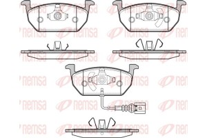 Remsa Σετ τακάκια, Δισκόφρενα - 1601.01