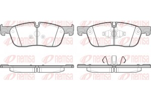 Remsa Σετ τακάκια, Δισκόφρενα - 1633.00