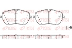 Remsa Σετ τακάκια, Δισκόφρενα - 1654.00