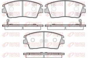 Remsa Σετ τακάκια, Δισκόφρενα - 1676.02