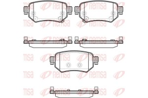 Remsa Σετ τακάκια, Δισκόφρενα - 1682.02