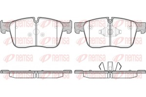 Remsa Σετ τακάκια, Δισκόφρενα - 1683.00