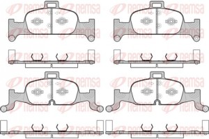 Remsa Σετ τακάκια, Δισκόφρενα - 1691.00