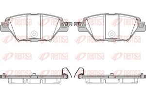Remsa Σετ τακάκια, Δισκόφρενα - 1712.04