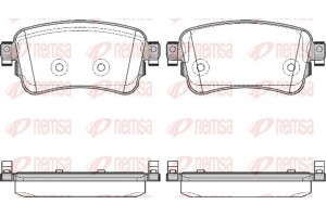Remsa Σετ τακάκια, Δισκόφρενα - 1720.00