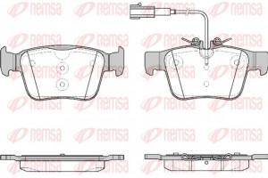 Remsa Σετ τακάκια, Δισκόφρενα - 1722.02