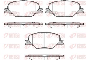 Remsa Σετ τακάκια, Δισκόφρενα - 1795.02