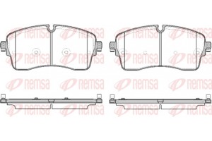 Remsa Σετ τακάκια, Δισκόφρενα - 1815.00