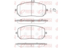 Remsa Σετ τακάκια, Δισκόφρενα - 1826.00