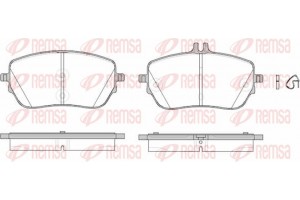 Remsa Σετ τακάκια, Δισκόφρενα - 1827.00