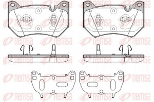 Remsa Σετ τακάκια, Δισκόφρενα - 1839.10