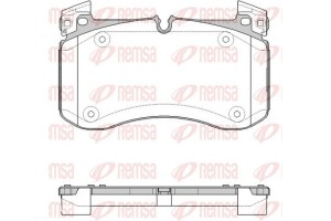 Remsa Σετ τακάκια, Δισκόφρενα - 1840.00