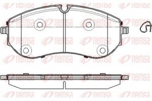 Remsa Σετ τακάκια, Δισκόφρενα - 1857.00