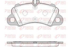 Remsa Σετ τακάκια, Δισκόφρενα - 1862.00