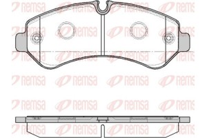 Remsa Σετ τακάκια, Δισκόφρενα - 1866.00