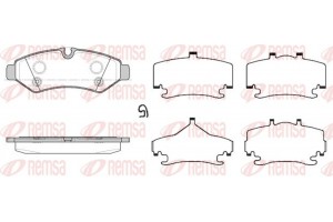 Remsa Σετ τακάκια, Δισκόφρενα - 1867.00