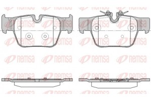 Remsa Σετ τακάκια, Δισκόφρενα - 1868.00