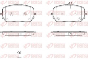 Remsa Σετ τακάκια, Δισκόφρενα - 1879.00