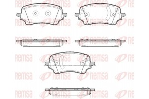 Remsa Σετ τακάκια, Δισκόφρενα - 1885.00