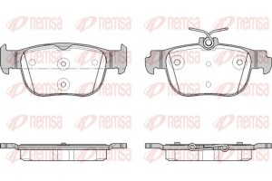 Remsa Σετ τακάκια, Δισκόφρενα - 1897.00