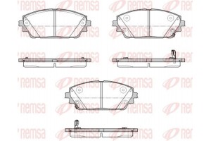 Remsa Σετ τακάκια, Δισκόφρενα - 1900.02