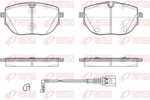 Remsa Σετ τακάκια, Δισκόφρενα - 1920.01