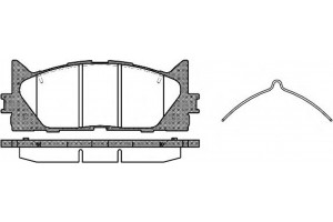 Remsa Σετ τακάκια, Δισκόφρενα - 1233.00