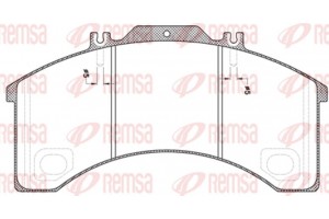 Remsa Σετ τακάκια, Δισκόφρενα - Jca 498.00