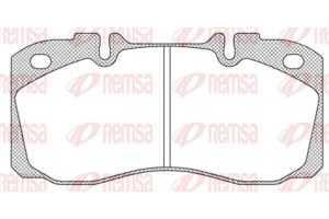 Remsa Σετ τακάκια, Δισκόφρενα - Jca 640.00