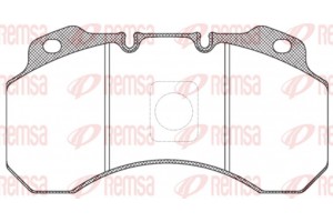 Remsa Σετ τακάκια, Δισκόφρενα - Jca 680.00