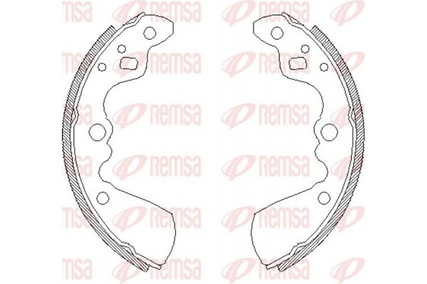Remsa Σιαγώνα Φρένων - 4019.00 Remsa Σιαγώνα Φρένων - 4019.00