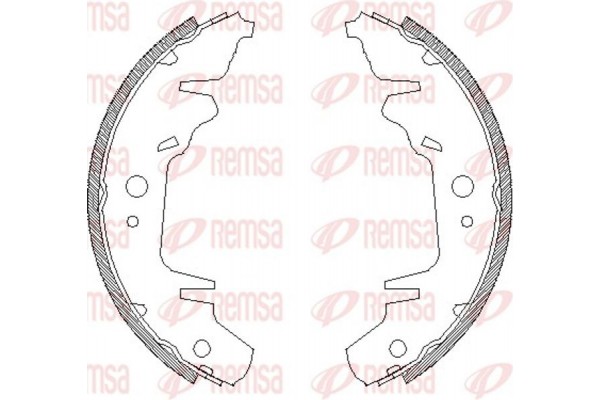 Remsa Σιαγώνα Φρένων - 4020.00 Remsa Σιαγώνα Φρένων - 4020.00