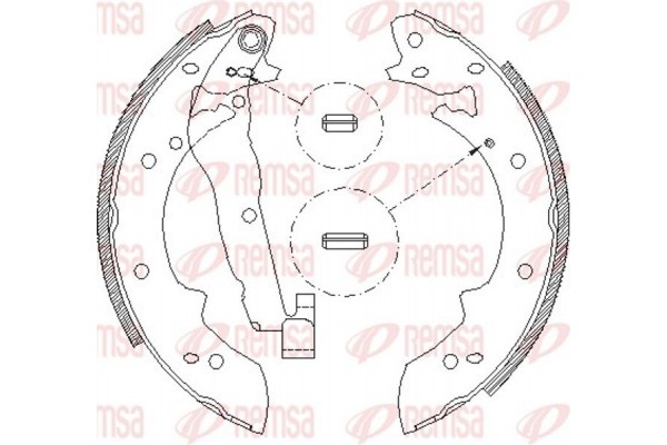Remsa Σιαγώνα Φρένων - 4027.01