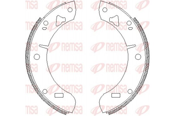 Remsa Σιαγώνα Φρένων - 4039.00 Remsa Σιαγώνα Φρένων - 4039.00