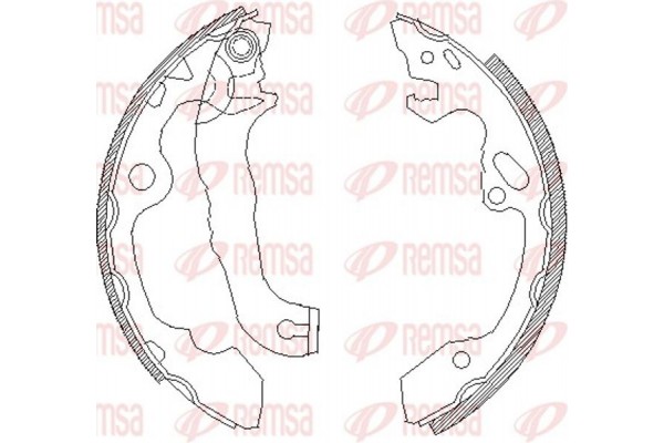 Remsa Σιαγώνα Φρένων - 4040.00 Remsa Σιαγώνα Φρένων - 4040.00