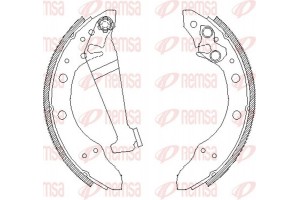 Remsa Σιαγώνα Φρένων - 4046.01