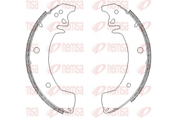 Remsa Σιαγώνα Φρένων - 4078.02