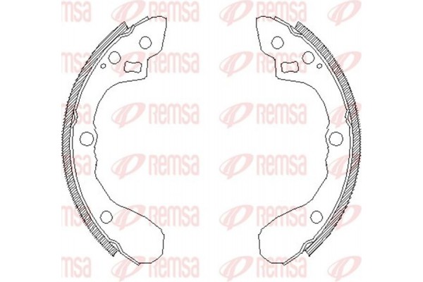 Remsa Σιαγώνα Φρένων - 4080.00