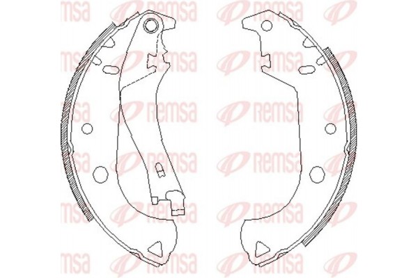 Remsa Σιαγώνα Φρένων - 4125.01
