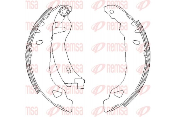 Remsa Σιαγώνα Φρένων - 4179.01