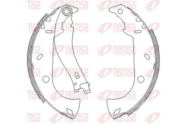 Remsa Σιαγώνα Φρένων - 4180.01